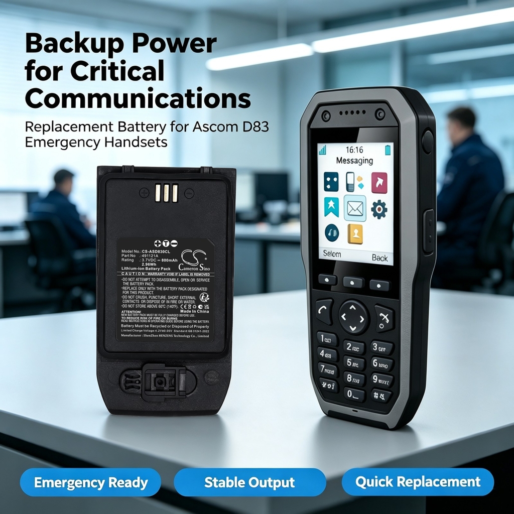 Akku –lle ASCOM D83 Messenger