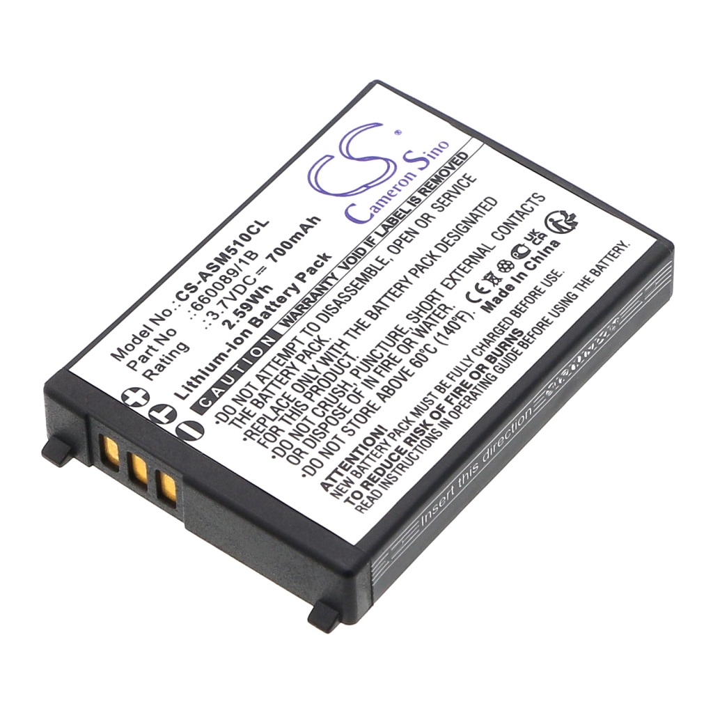 Yhteensopiva akun vaihto ASCOM 660089/1B,660109