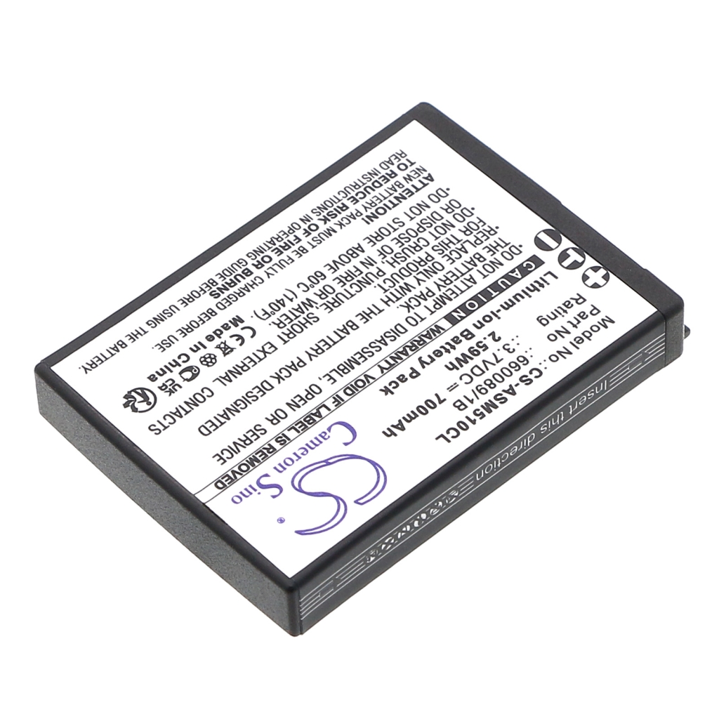 Yhteensopiva akun vaihto ASCOM 660089/1B,660109