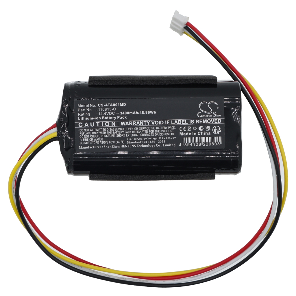 Akku yhteensopiva Atmos CS-ATA001MD