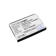 Yhteensopiva akun vaihto AT&T 5200080,W-6