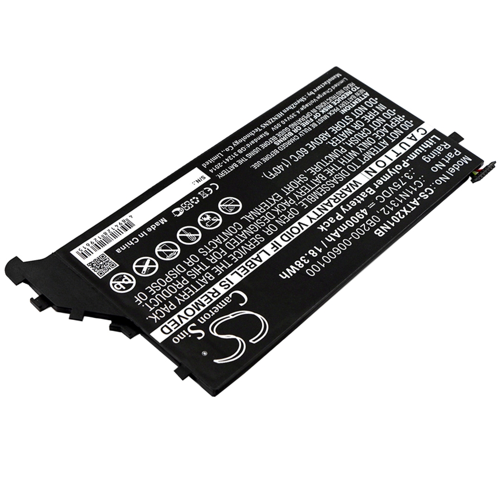 Yhteensopiva akun vaihto Asus 0B200-00600100,C11N1312