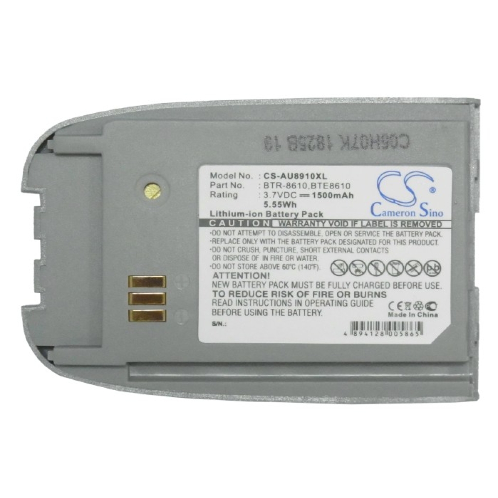 CS-AU8910XL battery outer shell side profile thicker XL variant