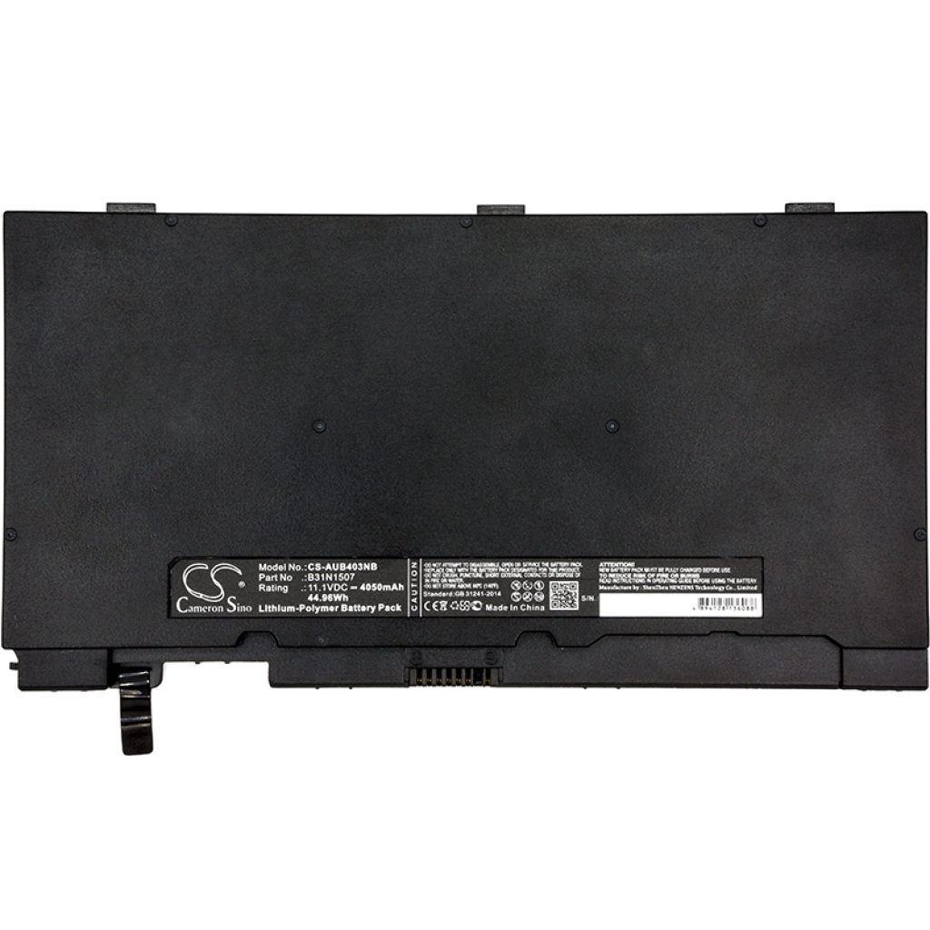 Yhteensopiva akun vaihto Asus 0B200-01730000,B31N1507
