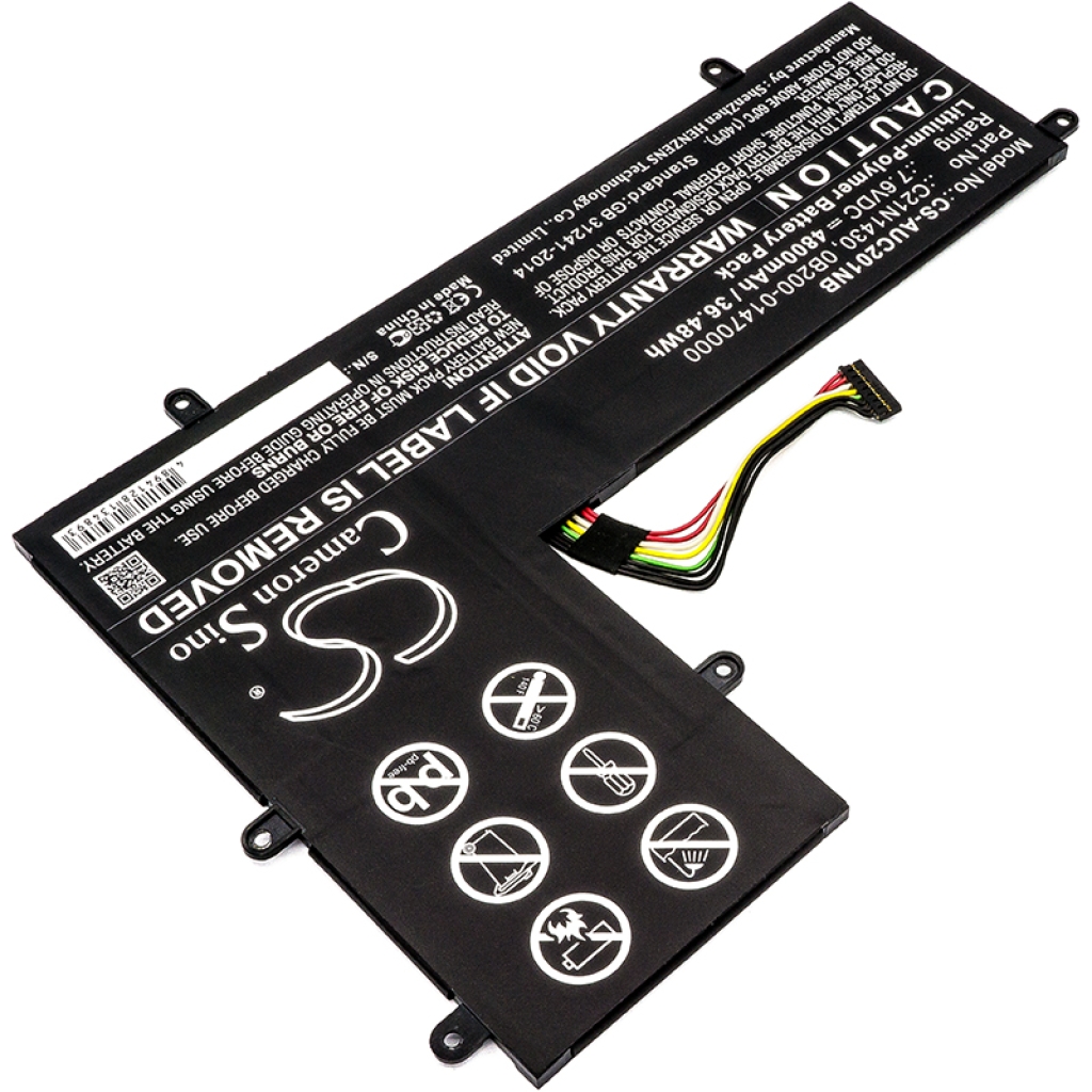 Yhteensopiva akun vaihto Asus 0B200-01470000,C21N1430
