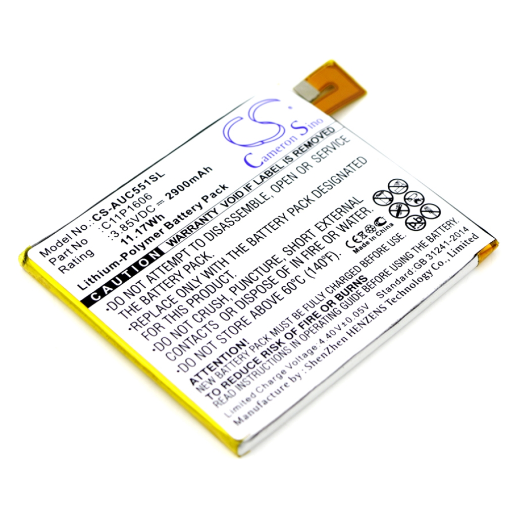 Akut Matkapuhelimen akku CS-AUC551SL