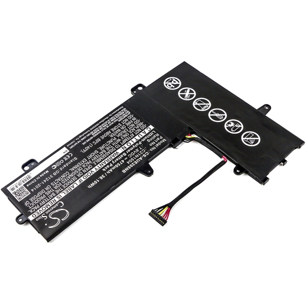 Yhteensopiva akun vaihto Asus C21N1504