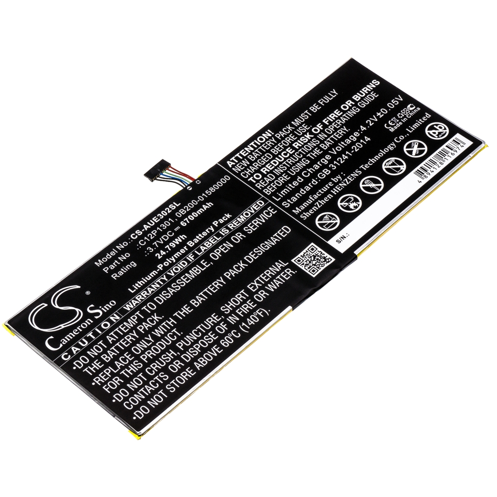 Tabletin akku Asus P023C (CS-AUE302SL)