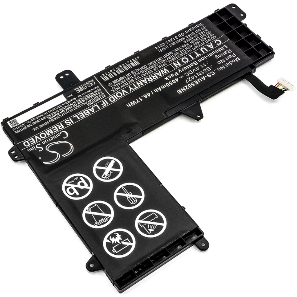 Yhteensopiva akun vaihto Asus 0B200-01430000,B31N1427