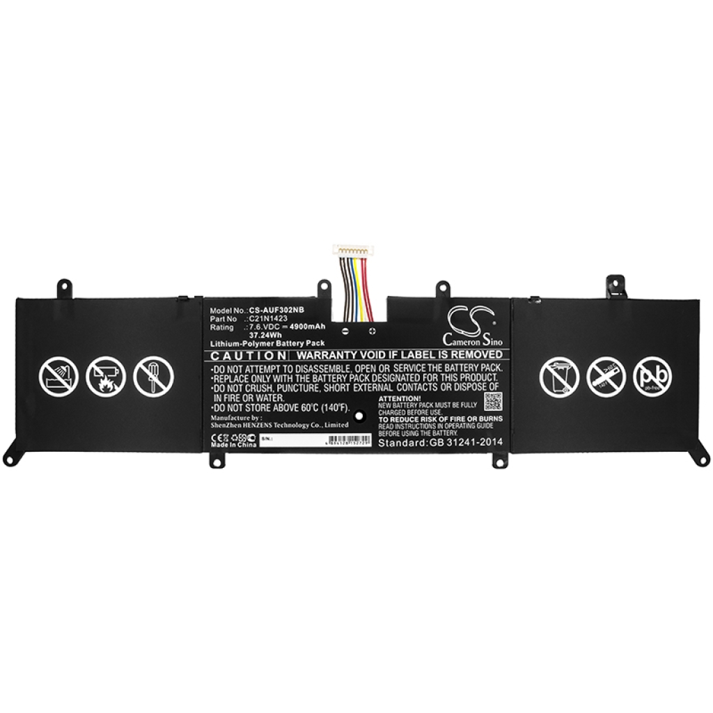 Yhteensopiva akun vaihto Asus 0B200-01360100,C21N1423
