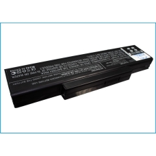 Yhteensopiva akun vaihto MSI 15G10N3475A0,1957-14XXXP-107,261750,2C.201S0.001,3UR18650F-2-QC-11...