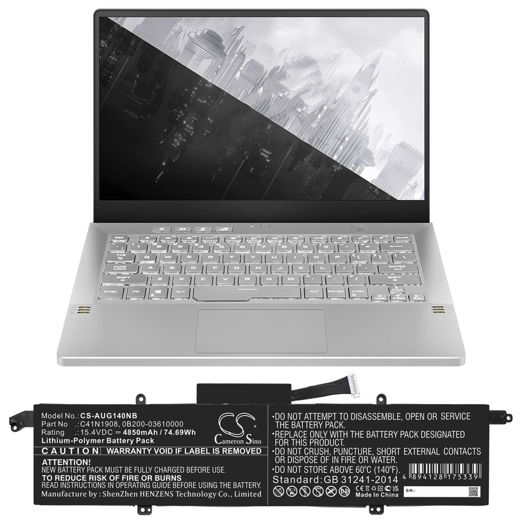 Asus ROG Zephyrus G14 GA401QE-K2060TS