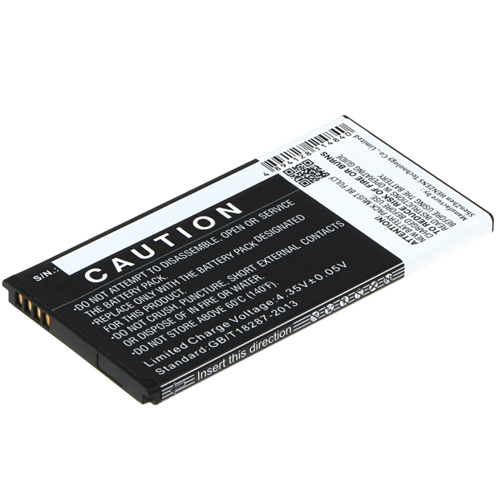 CS-AUG451SL battery caution rear side alternate angle