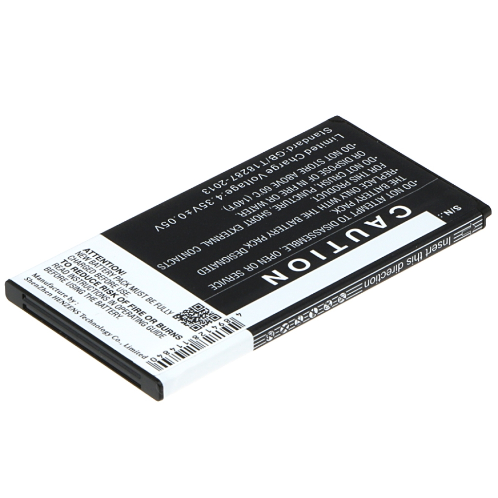 CS-AUG451SL battery caution rear side, manufacturer ShenZhen HENZENS