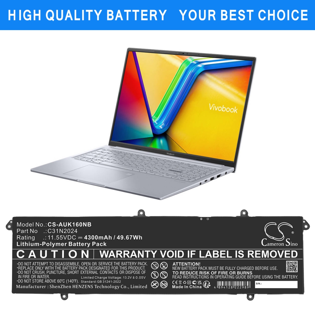 Asus VivoBook 16X K3605ZV-N1083W