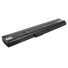 Yhteensopiva akun vaihto Asus 70-NXM1B2200Z,90-NYX1B1000Y,A31-B53,A31-K42,A31-K52...