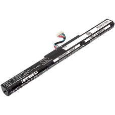 Yhteensopiva akun vaihto Asus 0B110-00360000,0B110-00360100,A41LK9H,A41N1501,L41LK2H...