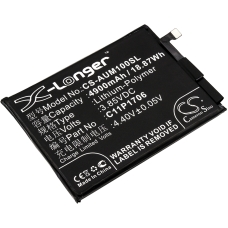 Yhteensopiva akun vaihto Asus 0B200-02870200,C11P1706 (1ICP5/65/87)