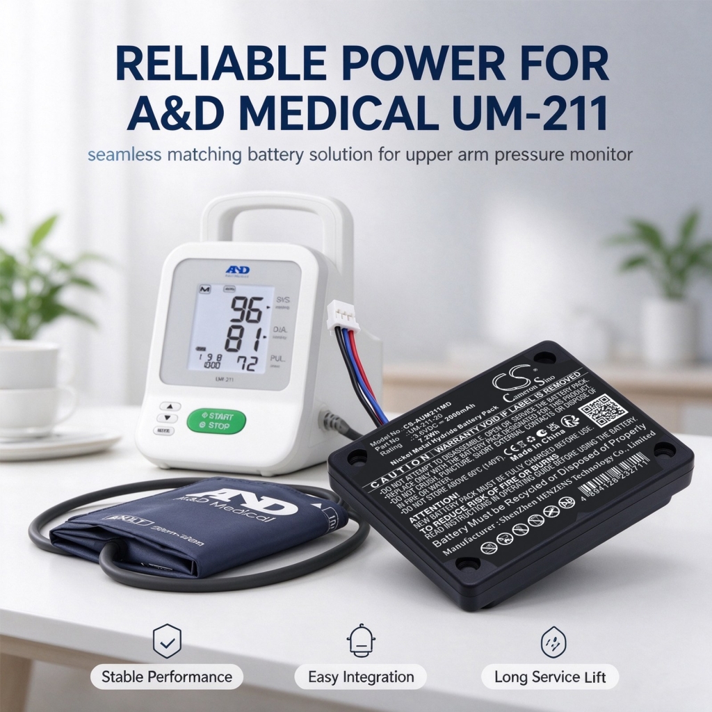 Akku Korvaa A&D Medical UM-211-20