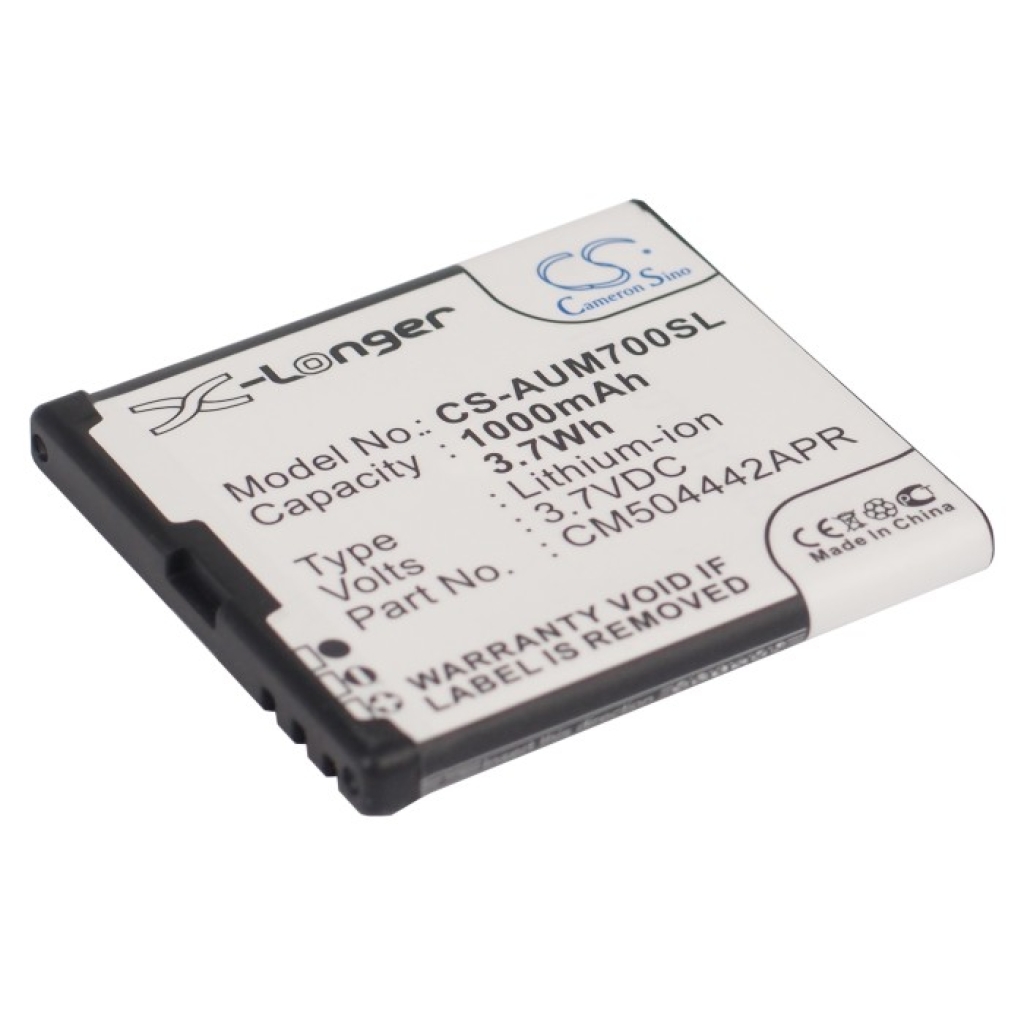Yhteensopiva akun vaihto Voca CM504442APR