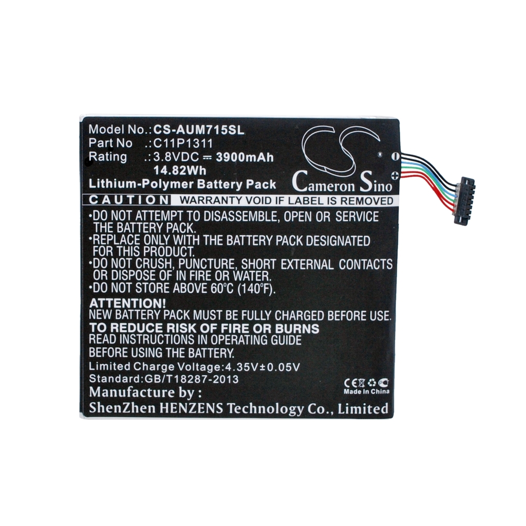 Akut Tabletin akku CS-AUM715SL