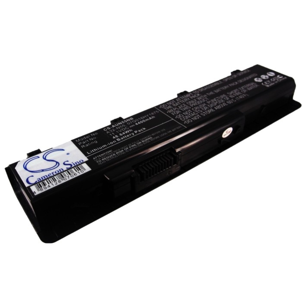 Yhteensopiva akun vaihto Asus 07G016HY1875,A32-N55