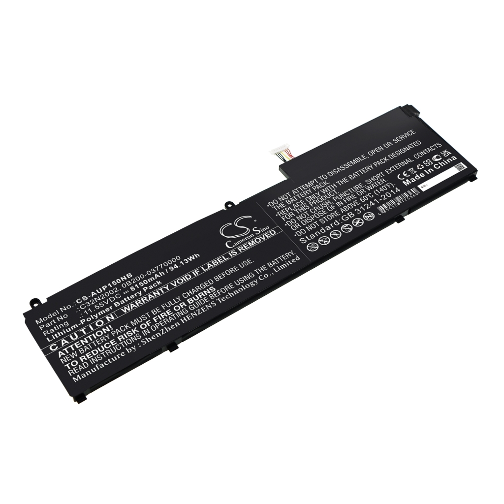 Yhteensopiva akun vaihto Asus 0B200-03770000,C32N2002