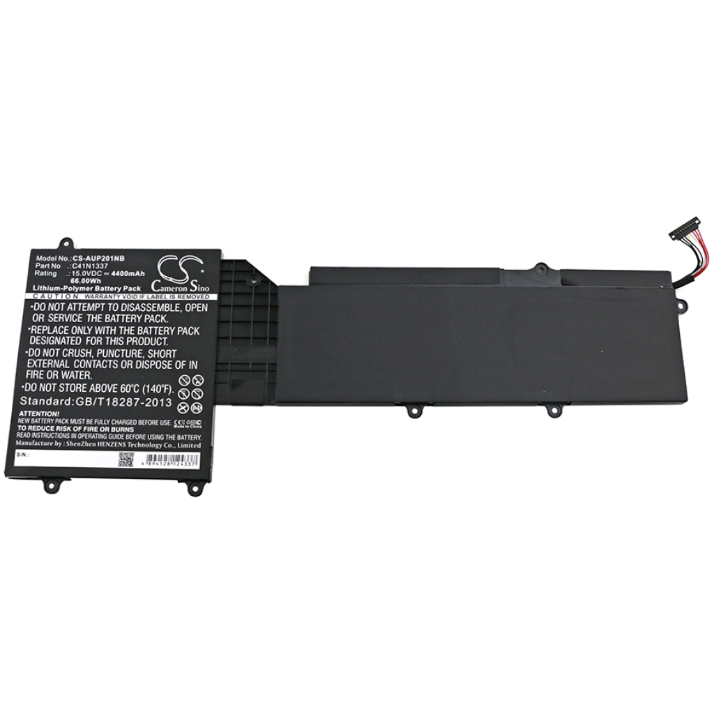 Yhteensopiva akun vaihto Asus 0B200-00900000,C41N1337