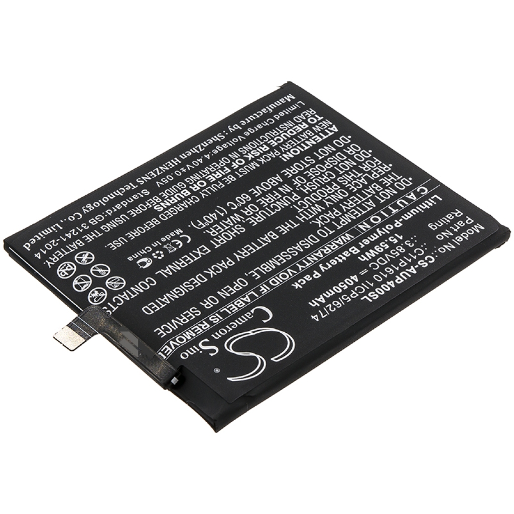 Yhteensopiva akun vaihto Asus C11P1610 1ICP5/62/74