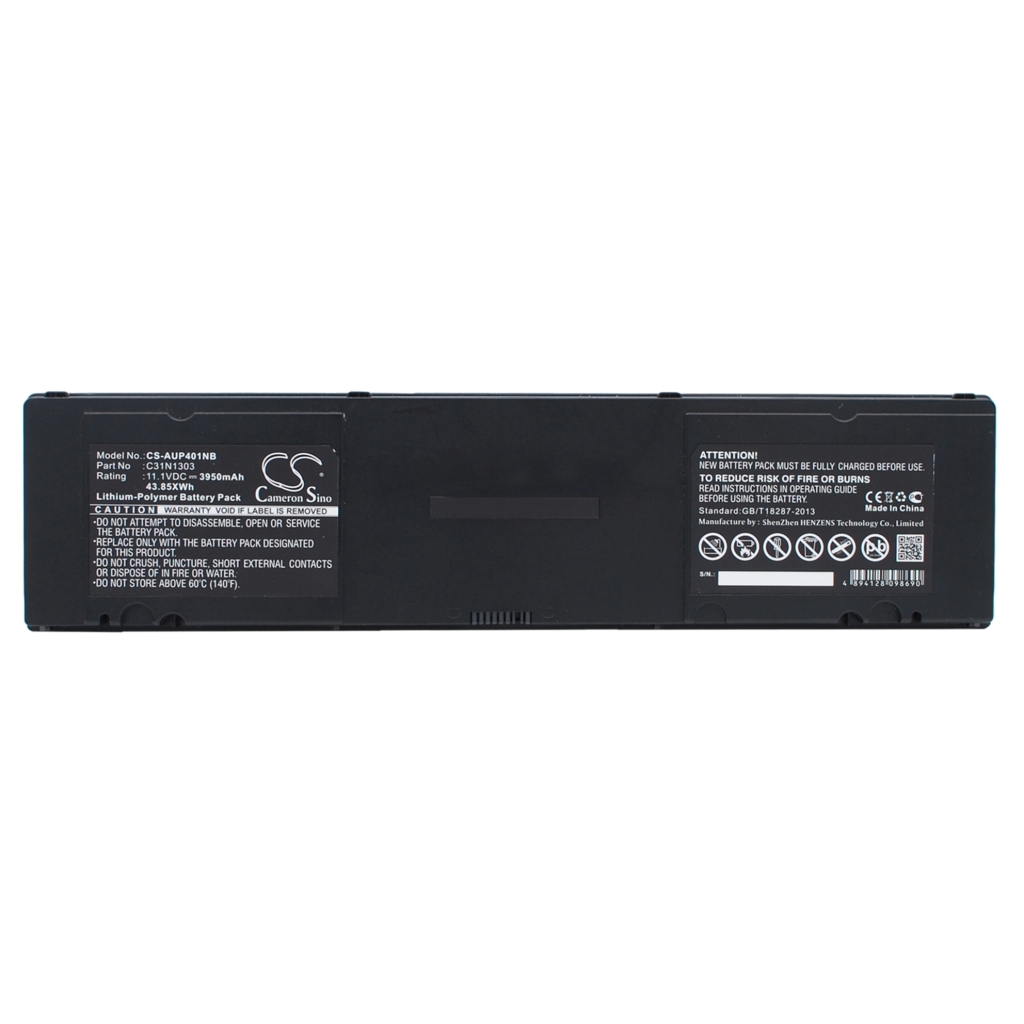 Yhteensopiva akun vaihto Asus 0B200-00470000,C31N1303