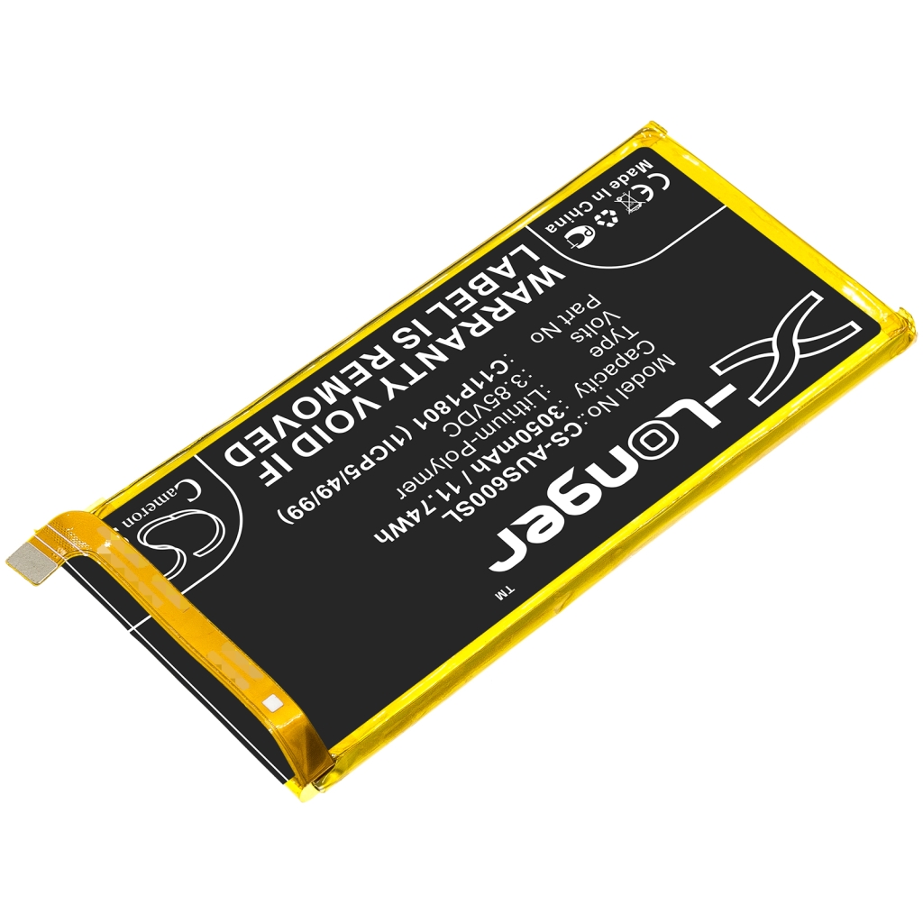 Yhteensopiva akun vaihto Asus 0B200-03010300,C11P1801 (1ICP5/49/99)