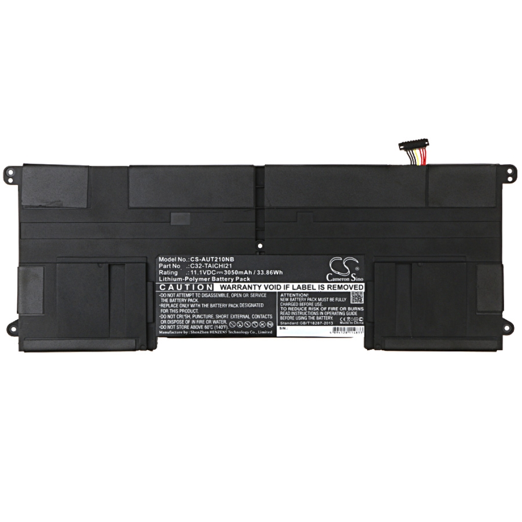 Yhteensopiva akun vaihto Asus C32-TAICHI21