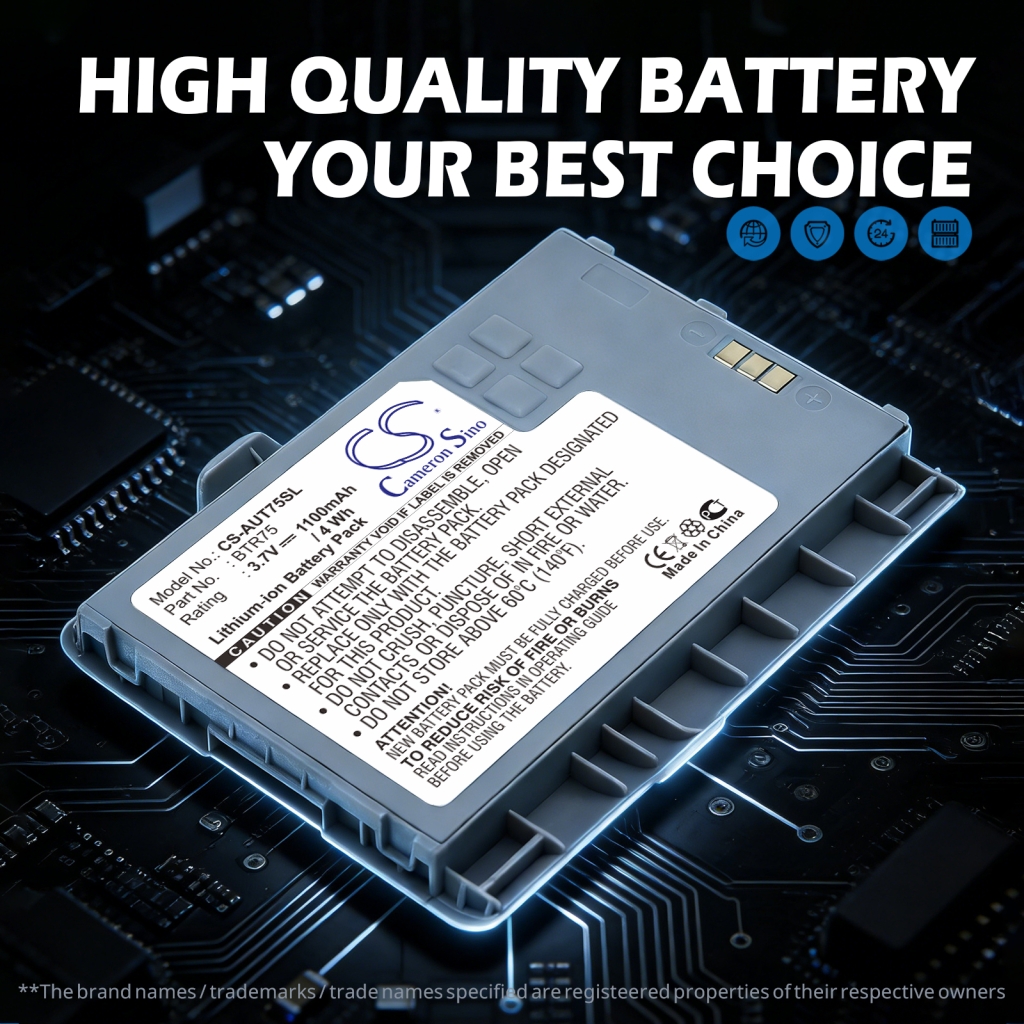 Akku –lle Audiovox Quickfire