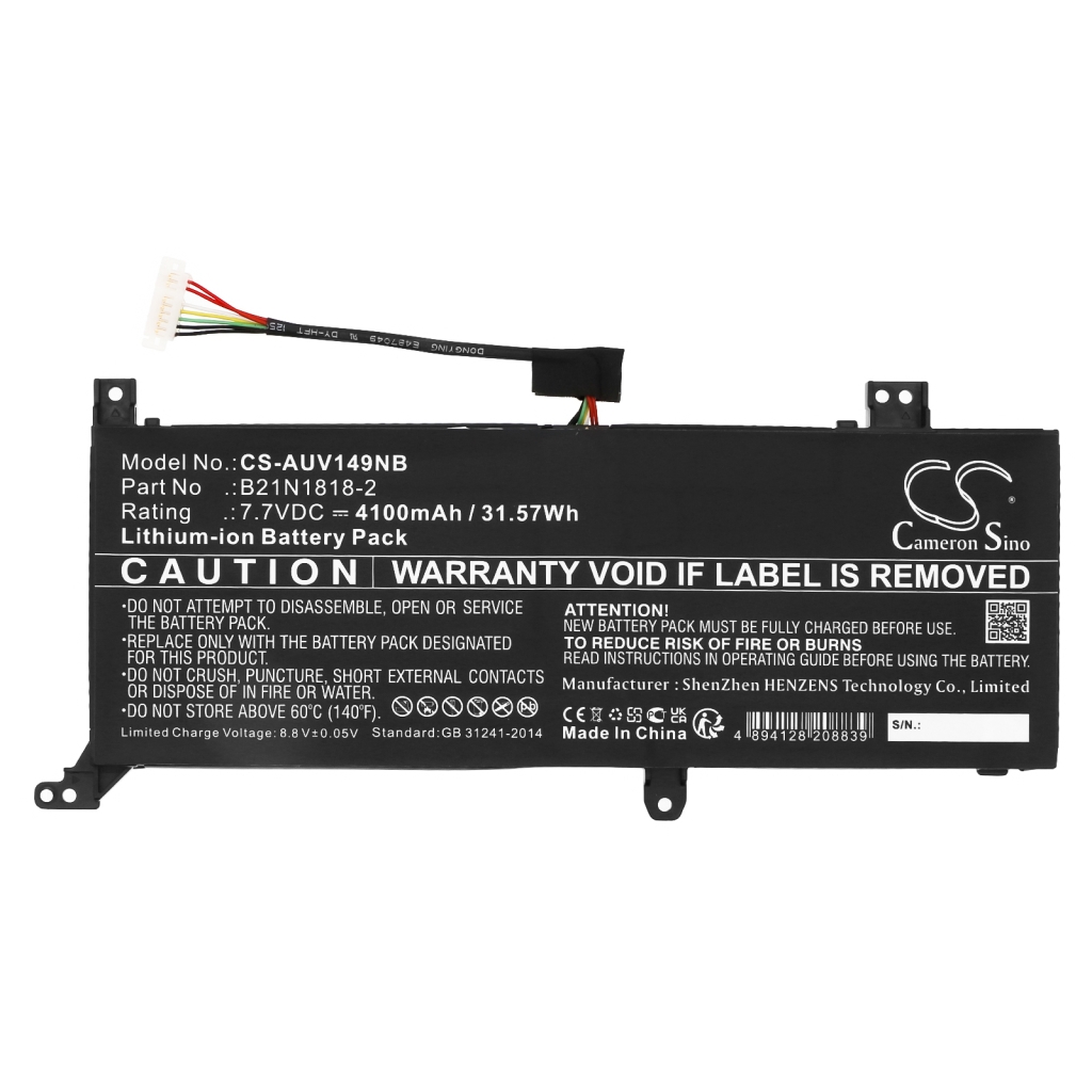Kannettavan tietokoneen akku Asus VivoBook 15 X509FB