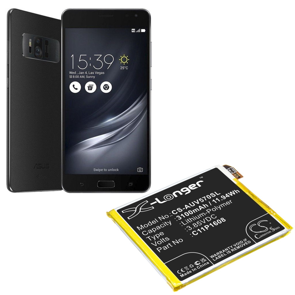 Yhteensopiva akun vaihto Asus C11P1608