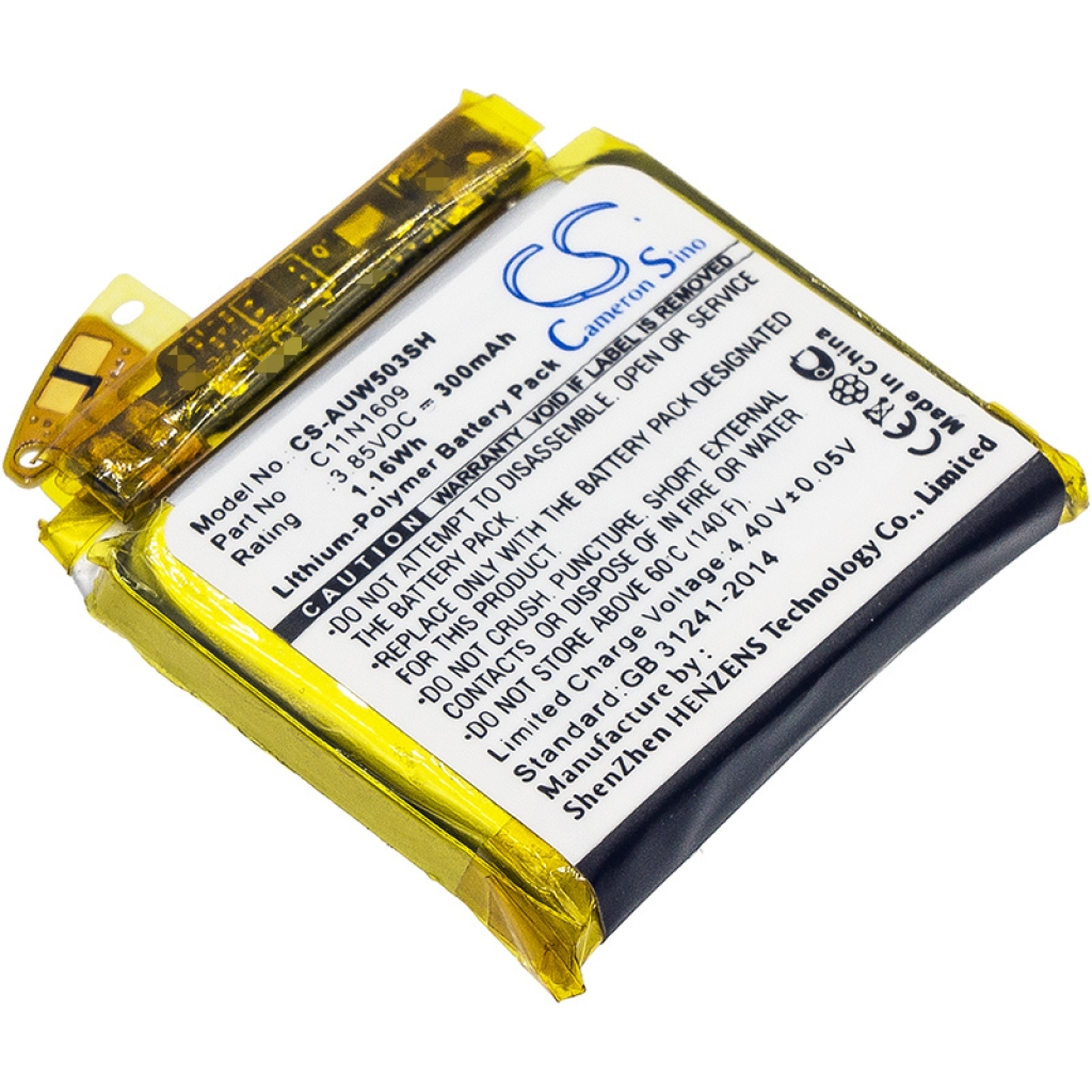 Älykellon akku Asus CS-AUW503SH