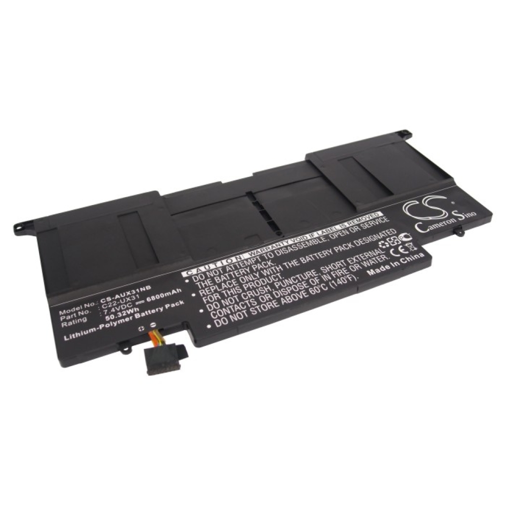 Yhteensopiva akun vaihto Asus C22-UX31
