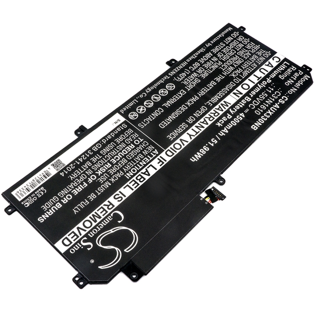 Yhteensopiva akun vaihto Asus 0B200-02090100,C31N1610
