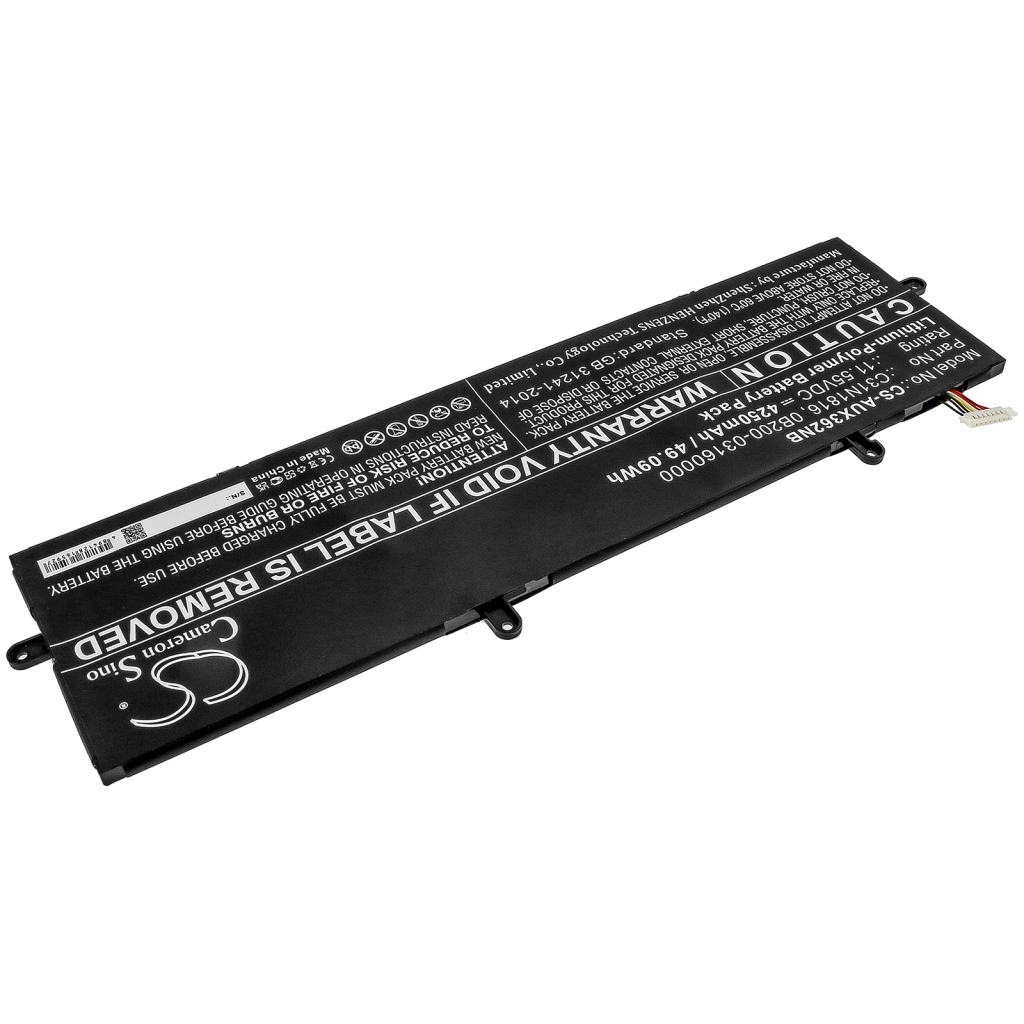 Yhteensopiva akun vaihto Asus 0B200-03160000,C31N1816