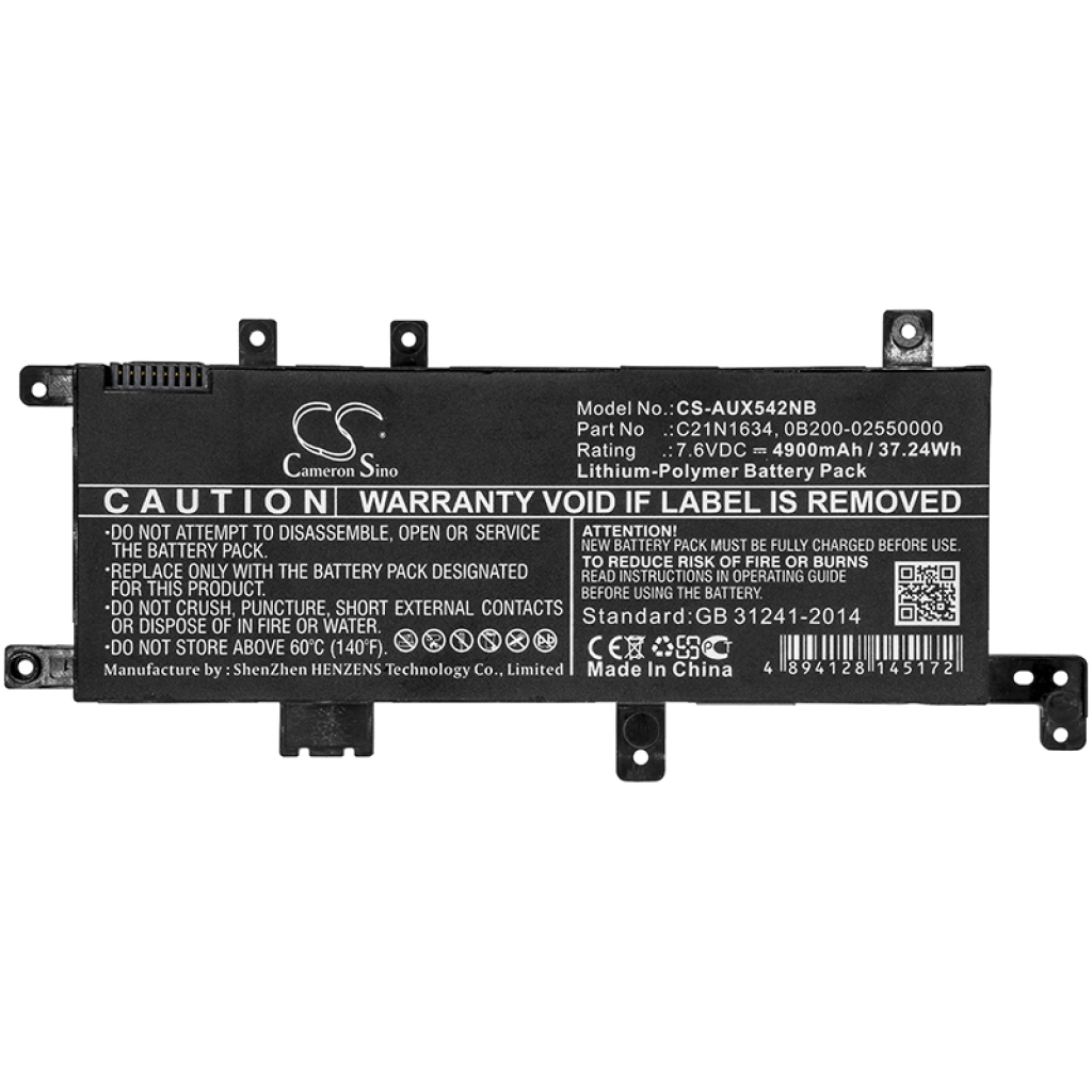 Asus X542UR-GQ509