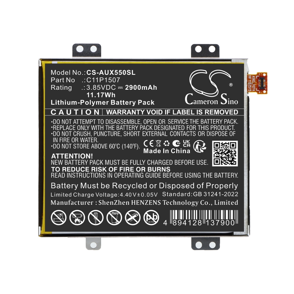 Akku yhteensopiva Asus CS-AUX550SL