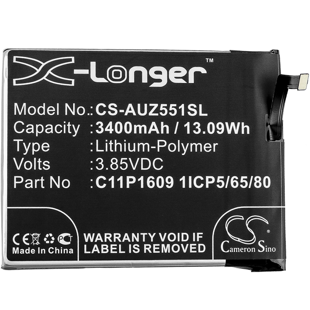 Matkapuhelimen akku Asus ZC553KL (CS-AUZ551SL)