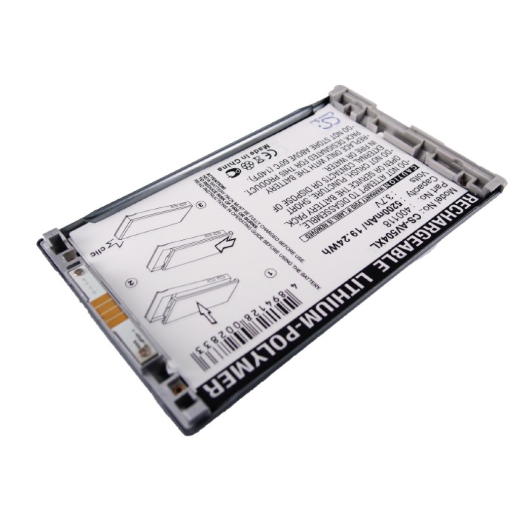 Akku yhteensopiva Archos CS-AV504XL