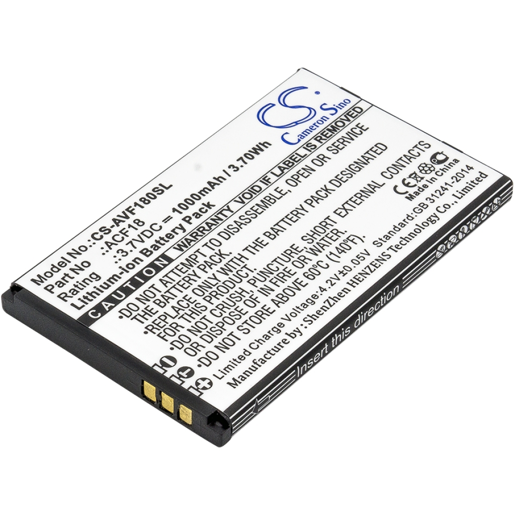 Akut Matkapuhelimen akku CS-AVF180SL