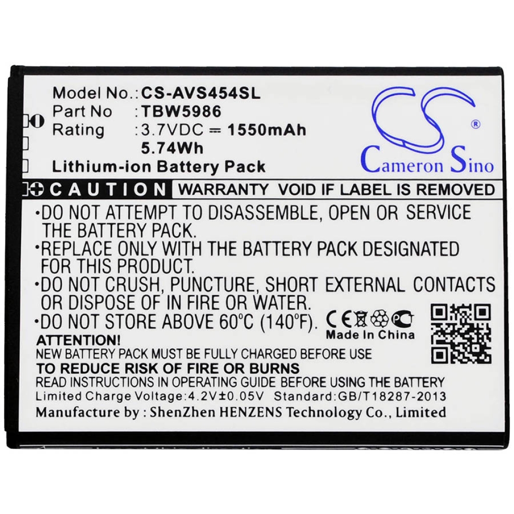 Yhteensopiva akun vaihto Archos AC300CA,TBW5986