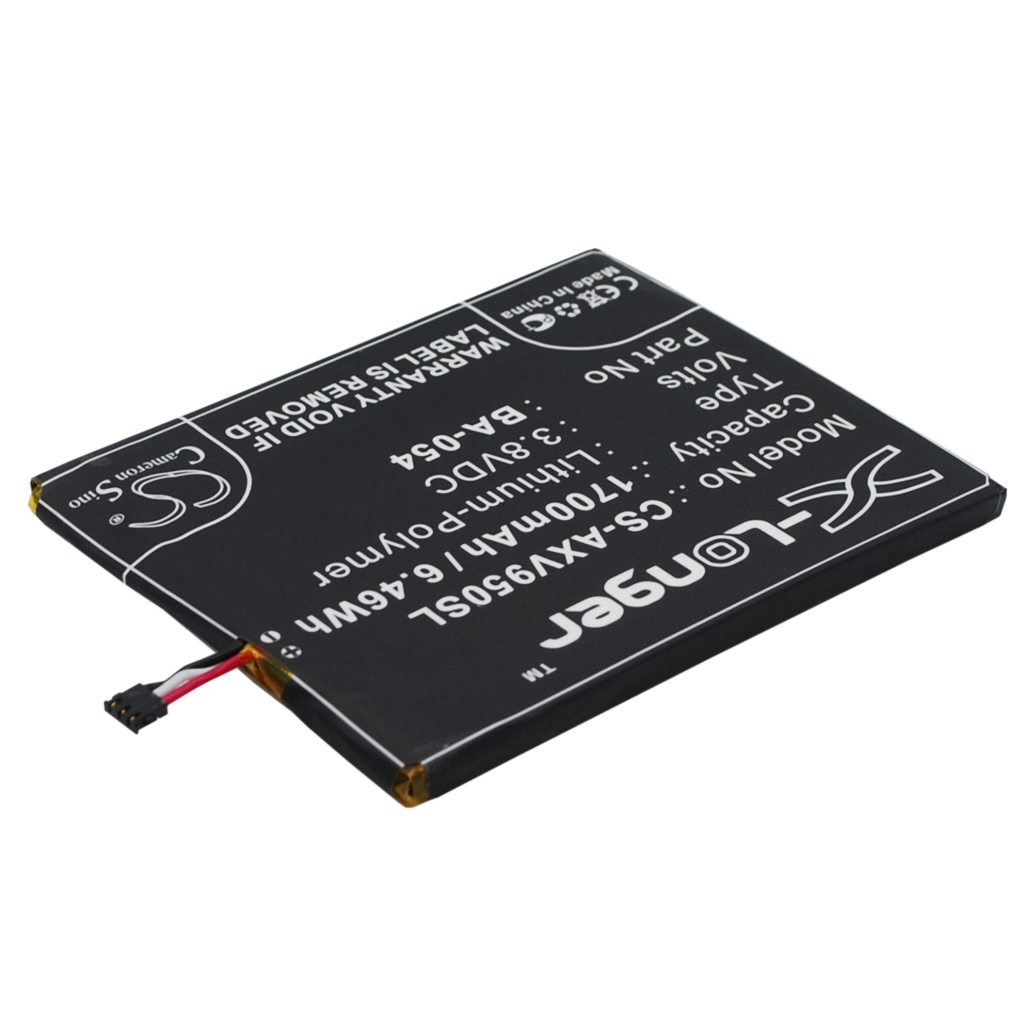 Akku yhteensopiva Aux CS-AXV950SL