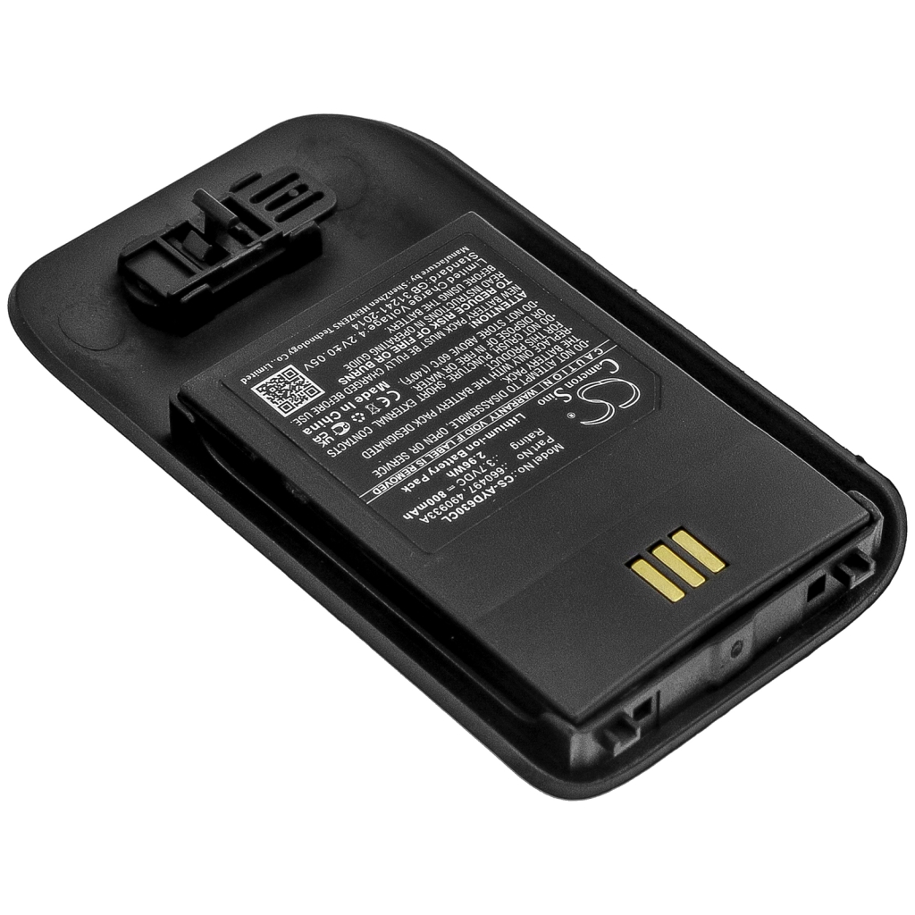 Yhteensopiva akun vaihto ASCOM 490933A,660497