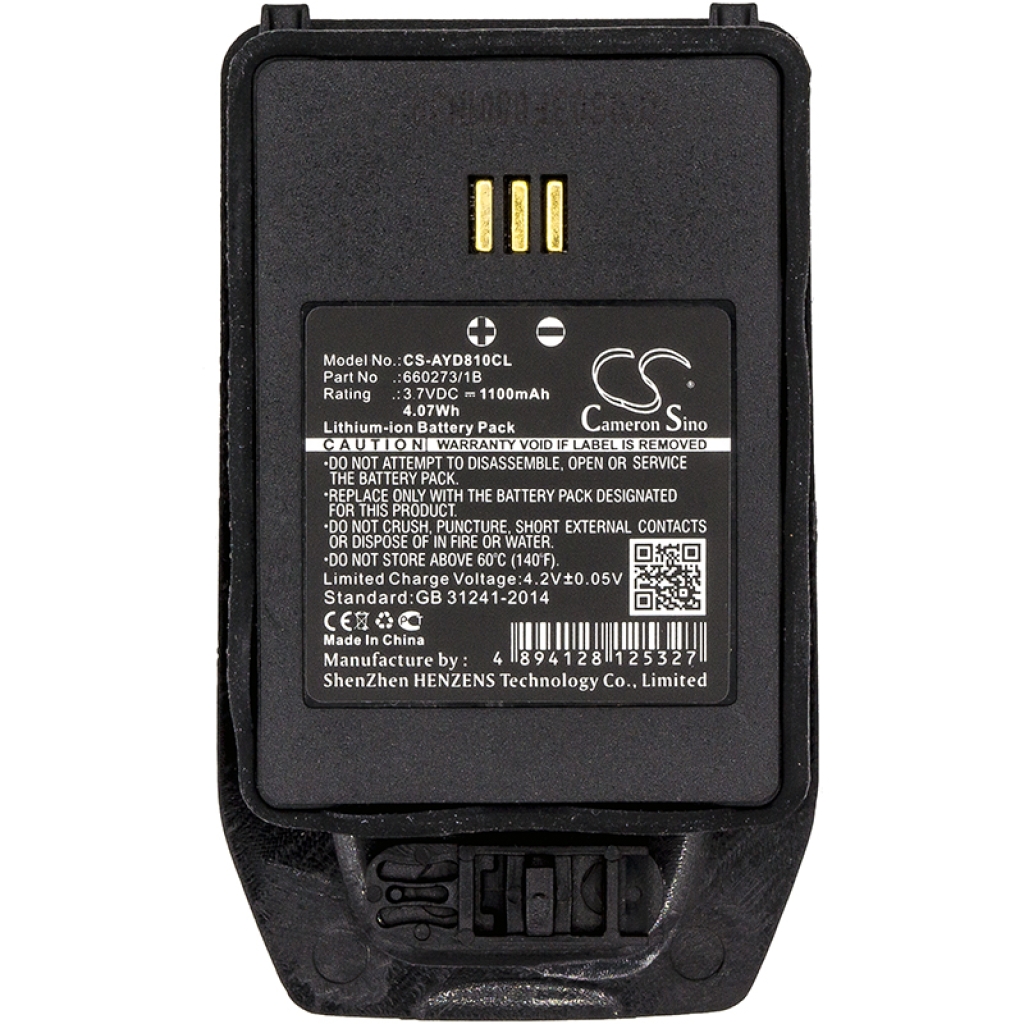 Langattoman puhelimen akku DeTewe DT413 (CS-AYD810CL)
