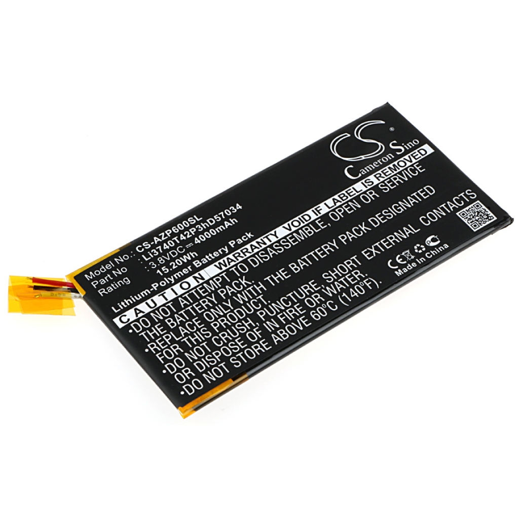 Akut Matkapuhelimen akku CS-AZP600SL