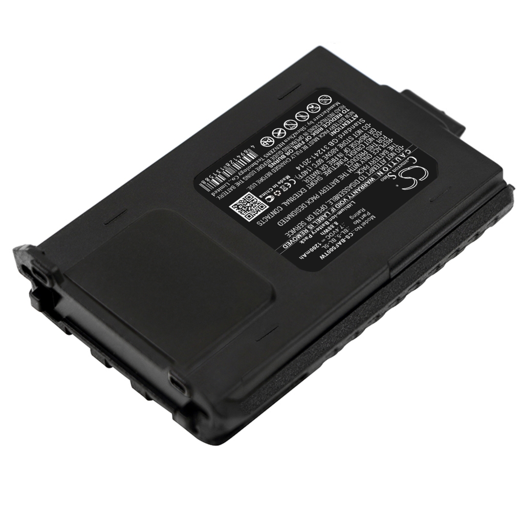 Kaksisuuntaisen radion akku Baofeng UV-5E